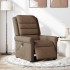 Sillón reclinable de masaje eléctrico tela
