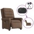 Sillón reclinable de masaje eléctrico tela