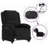 Sillón reclinable eléctrico de terciopelo