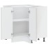 Mueble bajo esquina de cocina Lucca madera