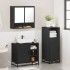Juego de muebles de baño 3 pzas madera contrachapada