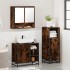 Set de muebles baño 3 pzas madera contrachapada roble