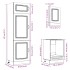 Mueble cocina Kalmar roble sonoma 7 pzas madera