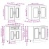 Mueble cocina Kalmar gris hormigón 4 pzas madera