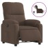 Sillón reclinable eléctrico tela de microfibra