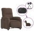Sillón reclinable eléctrico tela de microfibra