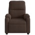 Sillón reclinable eléctrico tela de microfibra