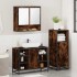 Set de muebles baño 3 pzas madera contrachapada roble
