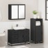 Juego de muebles de baño 3 pzas madera contrachapada
