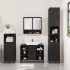 Juego de muebles de baño 3 pzas madera contrachapada