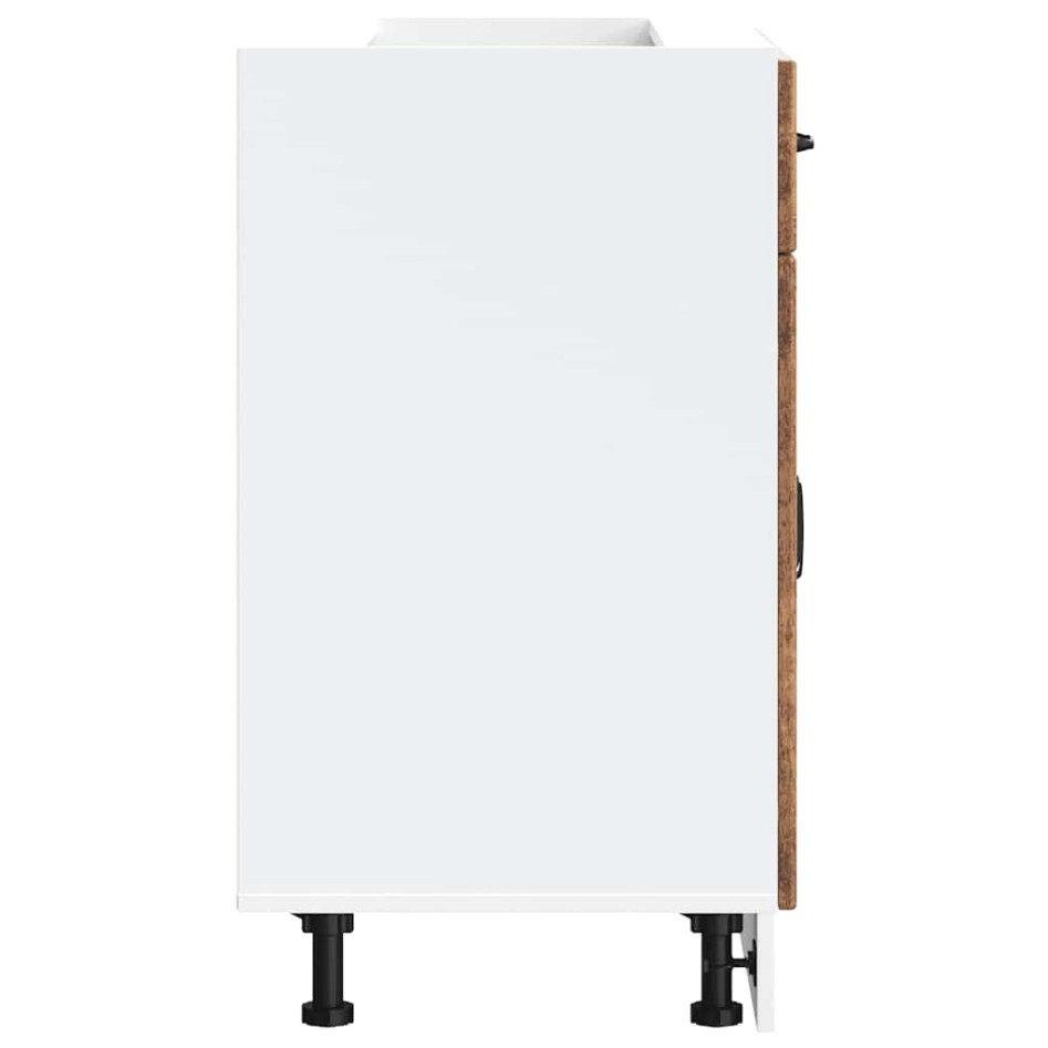 Mueble bajo de cocina Lucca madera