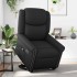 Sillón de masaje elevable eléctrico negro
