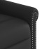 Sillón de masaje elevable eléctrico negro