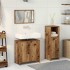 Juego de muebles de baño 3 piezas madera ingeniería