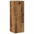 Muebles de TV de pared 5 uds madera vieja madera de