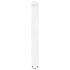 Patas para mesa de comedor forma V 2 uds blanco 70x(72-73,3)