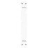 Patas para mesa de comedor forma V 2 uds blanco 70x(72-73,3)