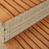 Escalón bañera hidromasaje beige 100x50x50,5 cm ratán