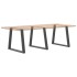 Patas para mesa de comedor en forma de V 3 uds antracita