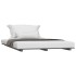 Estructura de cama madera maciza de pino gris 120x200