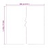 Lona transparente con ojales PVC 5x8