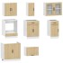 Mueble cocina Kalmar roble sonoma 8 pzas madera