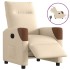 Sillón reclinable eléctrico de tela