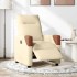 Sillón reclinable eléctrico de tela
