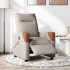 Sillón reclinable de masaje eléctrico tela gris