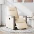 Sillón reclinable eléctrico de tela
