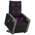 Sillón reclinable de masaje elevable tela