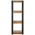 Estante de pared madera maciza de mango 35x35x100