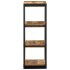 Estante de pared madera maciza de mango 35x35x100