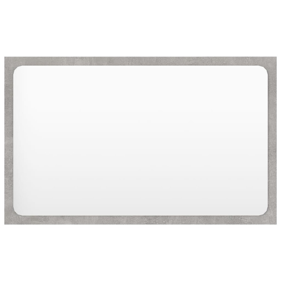 Juego de muebles de baño madera de ingeniería gris