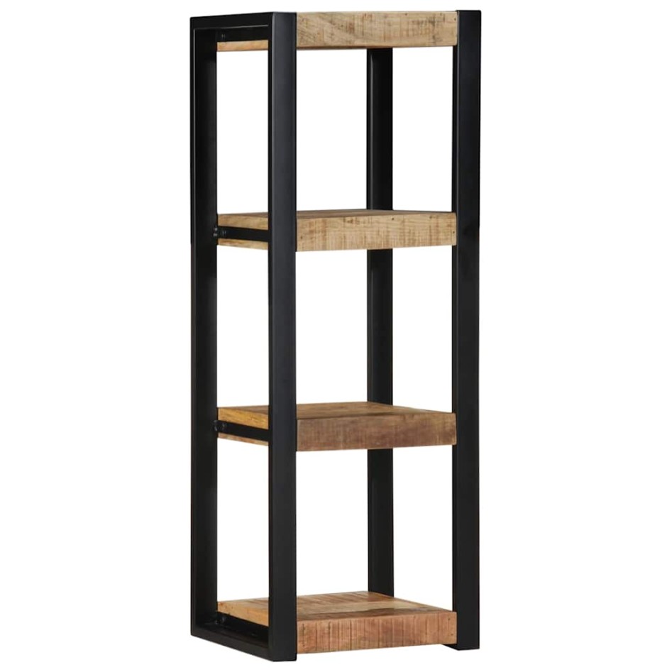 Estante de pared madera maciza de mango 35x35x100