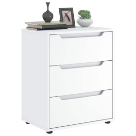 Aparador VISNES blanco 60x40x73 cm madera de