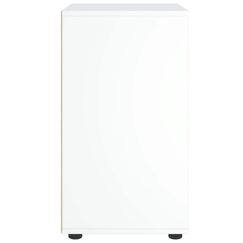 Aparador VISNES blanco 60x40x73 cm madera de