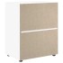 Aparador VISNES blanco 60x40x73 cm madera de