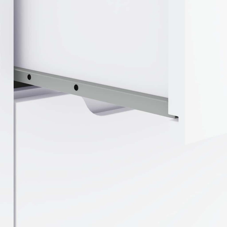 Aparador VISNES blanco 60x40x73 cm madera de