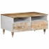 Mesa de centro de madera maciza mango 80x54x40