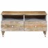 Mesa de centro de madera maciza mango 80x54x40