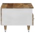 Mesa de centro de madera maciza mango 80x54x40