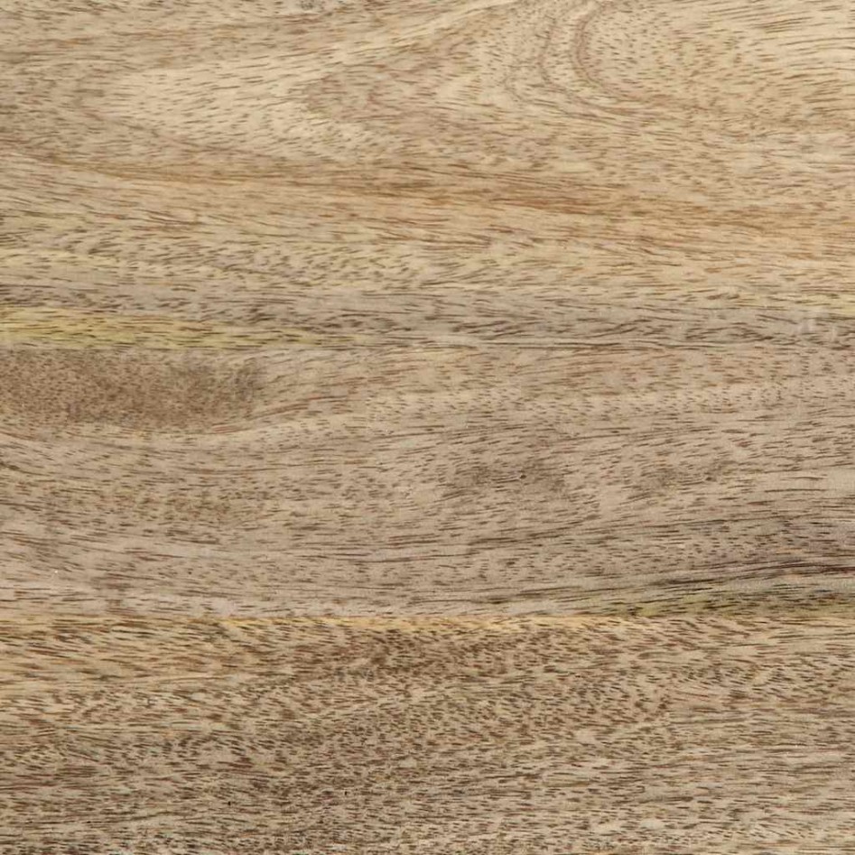 Mesa de centro de madera maciza mango 80x54x40