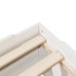 Estructura de cama sin colchón apilable blanca 90x190