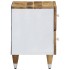 Mesitas de noche 2 uds madera maciza de mango 40x33,5x46