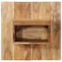 Mesita de noche madera maciza de acacia 50x27x50