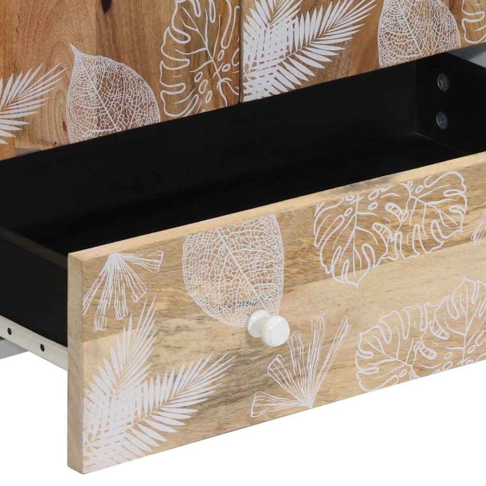 Aparador alto madera maciza de mango 60x33,5x100