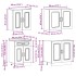 Mueble cocina Kalmar sonoma gris 4 pzas madera
