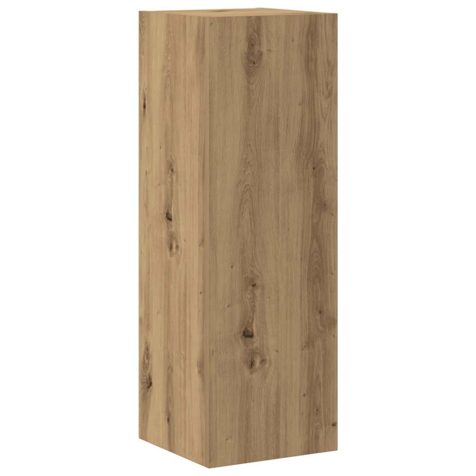 Mueble para TV de pared madera contrachapada artesanal 5