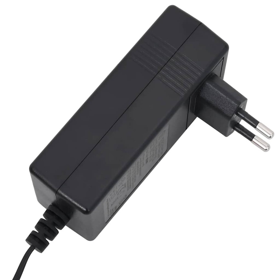 Sillón de masaje reclinable de tela gris